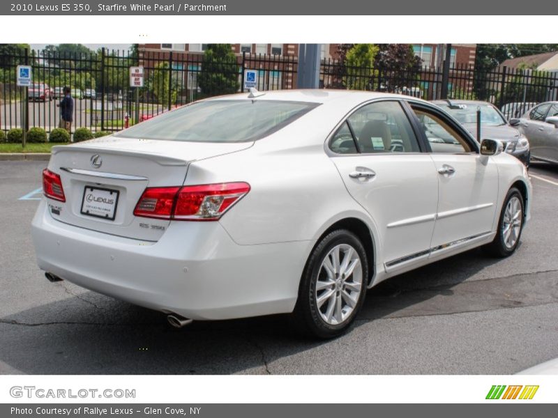 Starfire White Pearl / Parchment 2010 Lexus ES 350