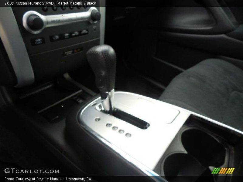 Merlot Metallic / Black 2009 Nissan Murano S AWD