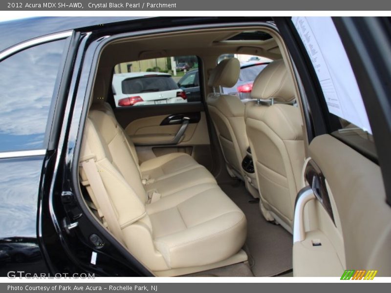 Crystal Black Pearl / Parchment 2012 Acura MDX SH-AWD