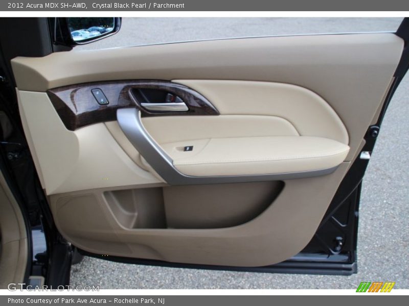 Crystal Black Pearl / Parchment 2012 Acura MDX SH-AWD