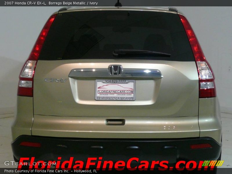 Borrego Beige Metallic / Ivory 2007 Honda CR-V EX-L