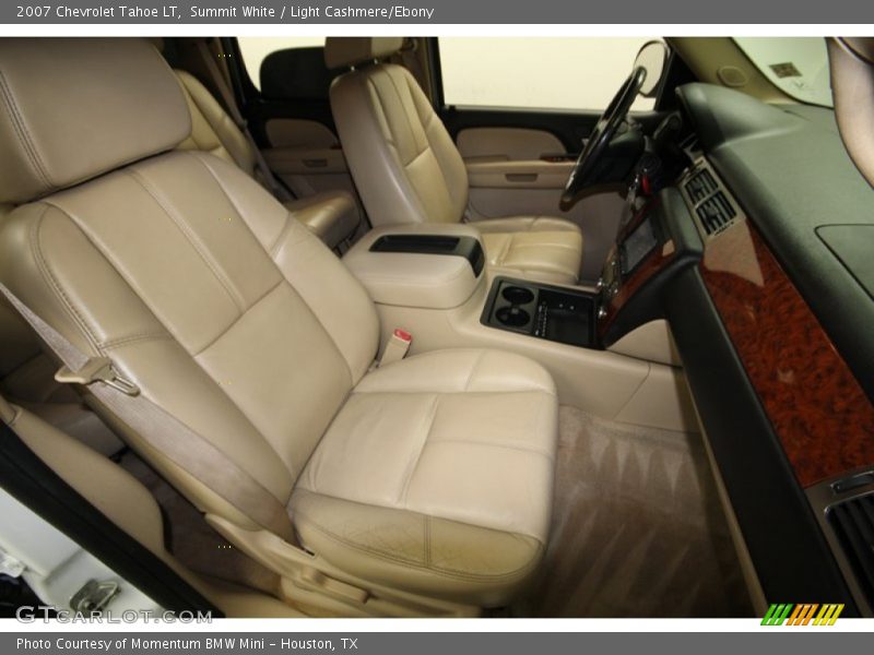 Summit White / Light Cashmere/Ebony 2007 Chevrolet Tahoe LT
