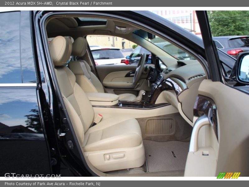 Crystal Black Pearl / Parchment 2012 Acura MDX SH-AWD