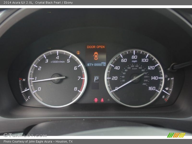 Crystal Black Pearl / Ebony 2014 Acura ILX 2.0L