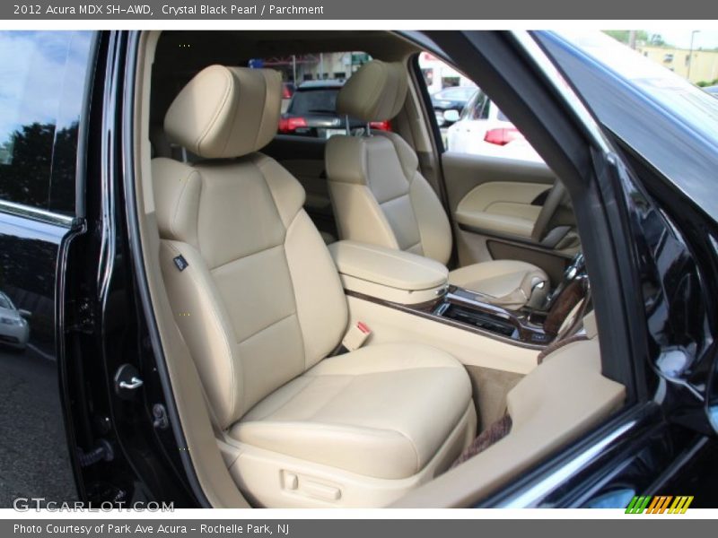 Crystal Black Pearl / Parchment 2012 Acura MDX SH-AWD