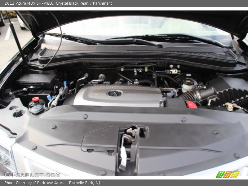 Crystal Black Pearl / Parchment 2012 Acura MDX SH-AWD