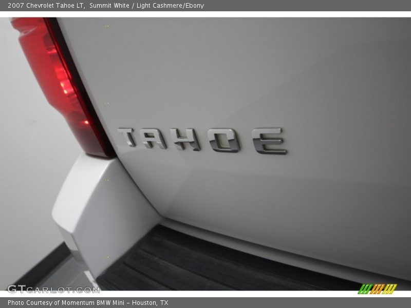 Summit White / Light Cashmere/Ebony 2007 Chevrolet Tahoe LT