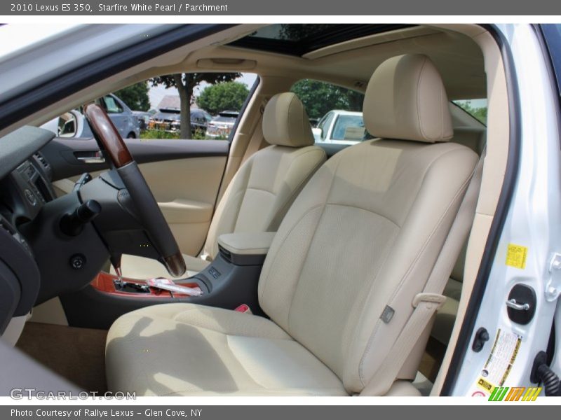 Starfire White Pearl / Parchment 2010 Lexus ES 350