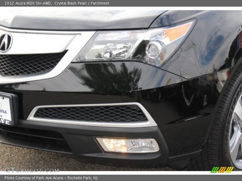 Crystal Black Pearl / Parchment 2012 Acura MDX SH-AWD