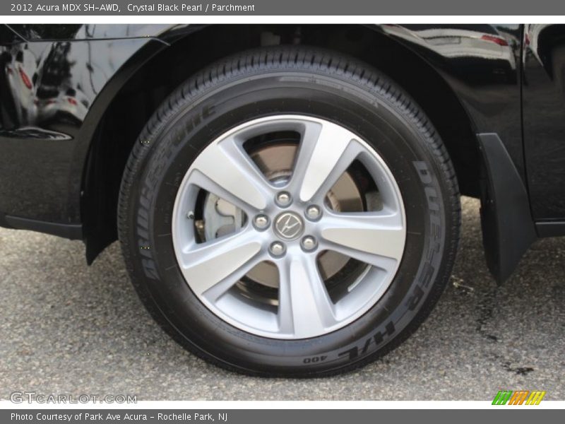 Crystal Black Pearl / Parchment 2012 Acura MDX SH-AWD