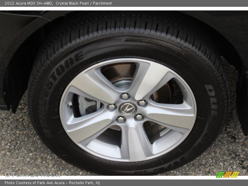 Crystal Black Pearl / Parchment 2012 Acura MDX SH-AWD