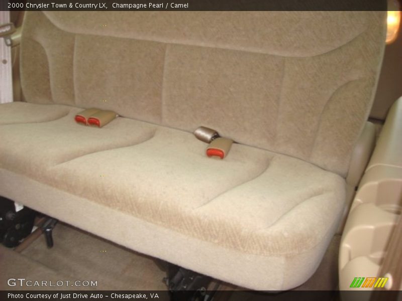 Rear Seat of 2000 Town & Country LX