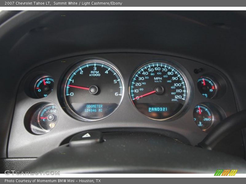 Summit White / Light Cashmere/Ebony 2007 Chevrolet Tahoe LT