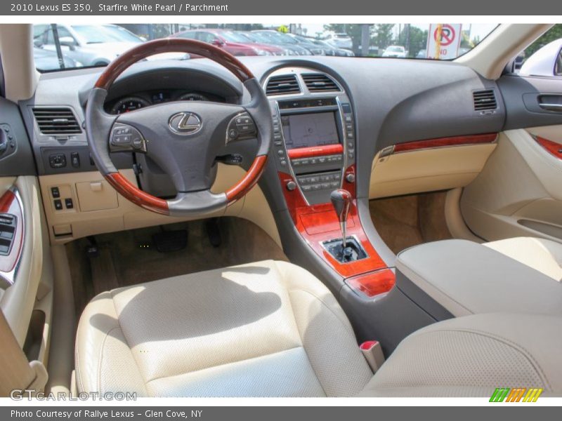 Starfire White Pearl / Parchment 2010 Lexus ES 350