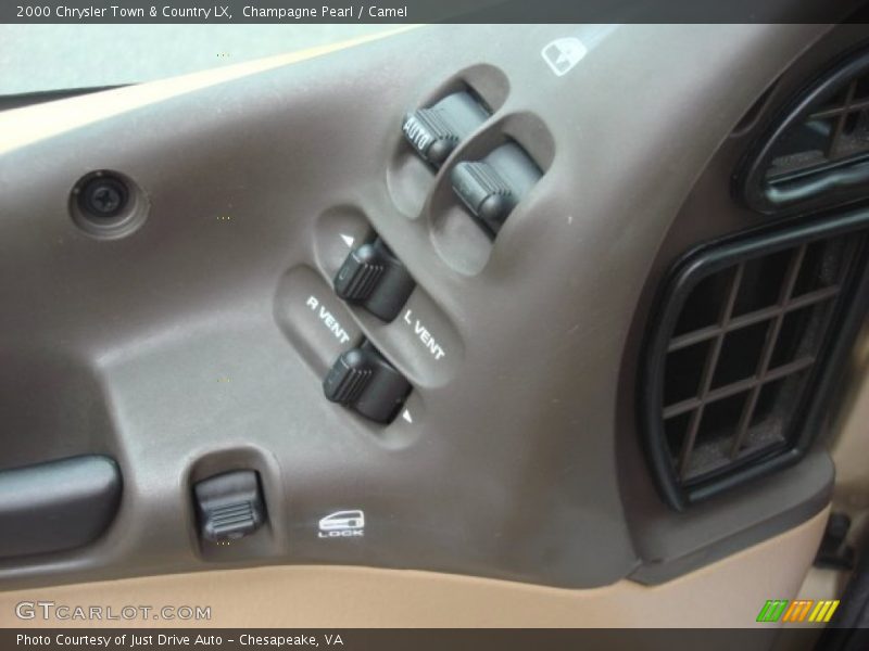 Controls of 2000 Town & Country LX