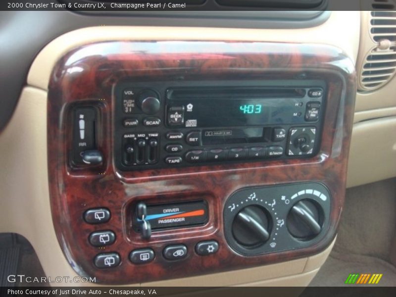 Controls of 2000 Town & Country LX