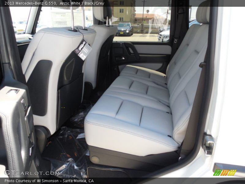 Rear Seat of 2013 G 550