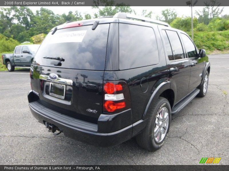 Black / Camel 2008 Ford Explorer Limited 4x4