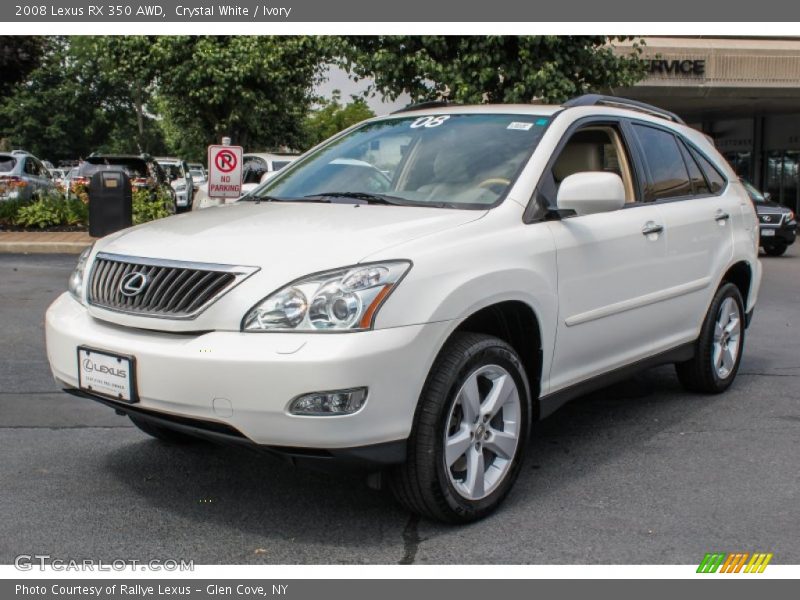 Crystal White / Ivory 2008 Lexus RX 350 AWD