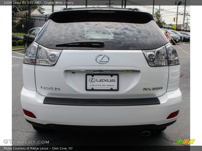 Crystal White / Ivory 2008 Lexus RX 350 AWD