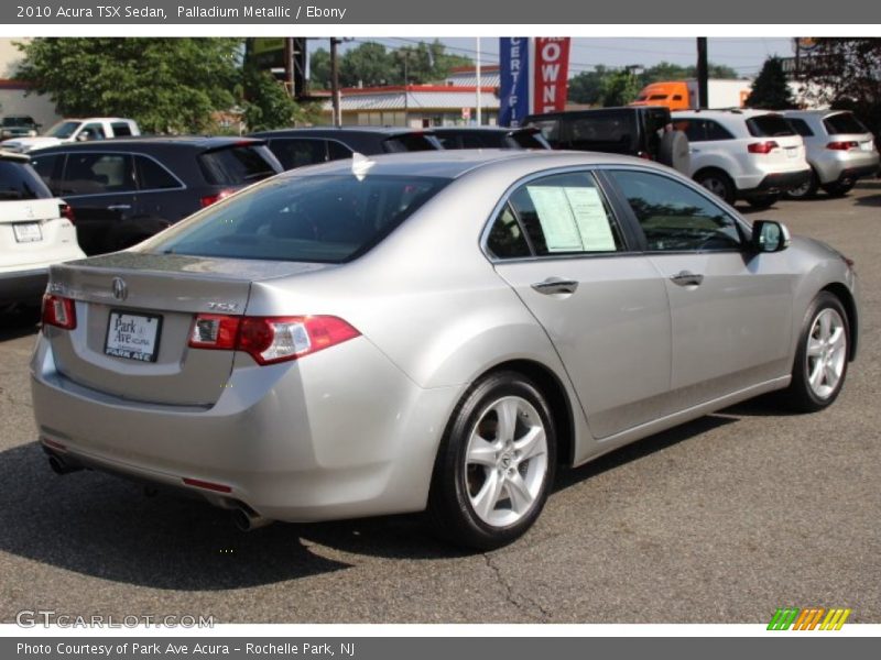 Palladium Metallic / Ebony 2010 Acura TSX Sedan