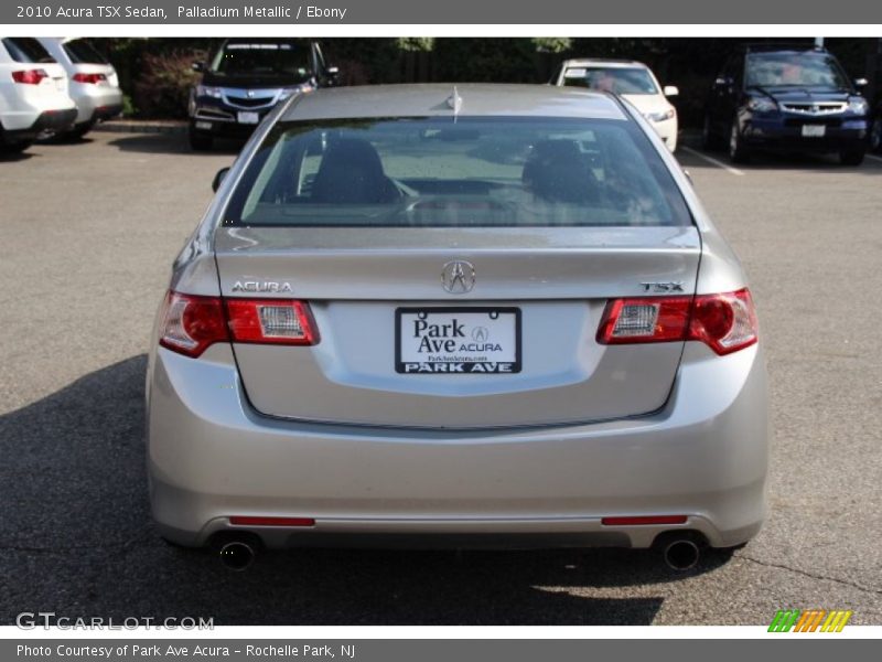 Palladium Metallic / Ebony 2010 Acura TSX Sedan