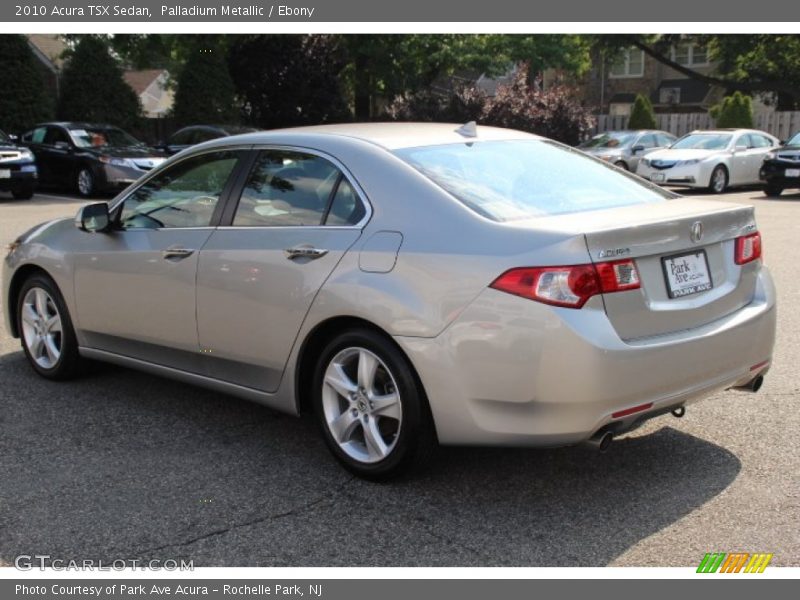 Palladium Metallic / Ebony 2010 Acura TSX Sedan