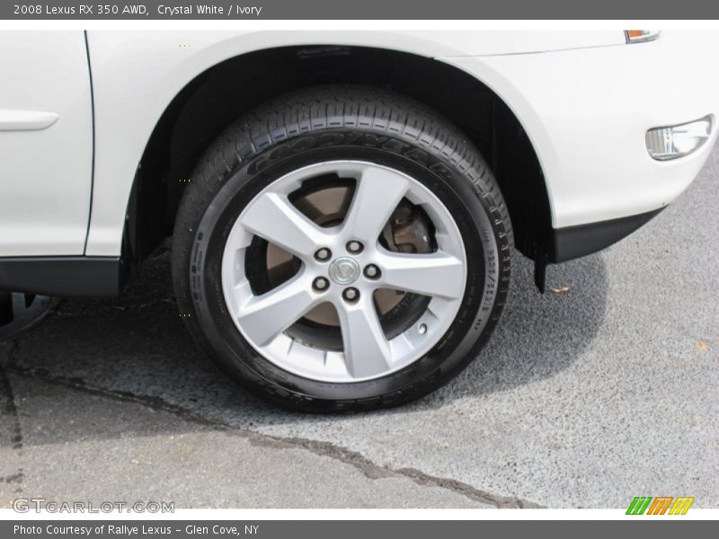 Crystal White / Ivory 2008 Lexus RX 350 AWD