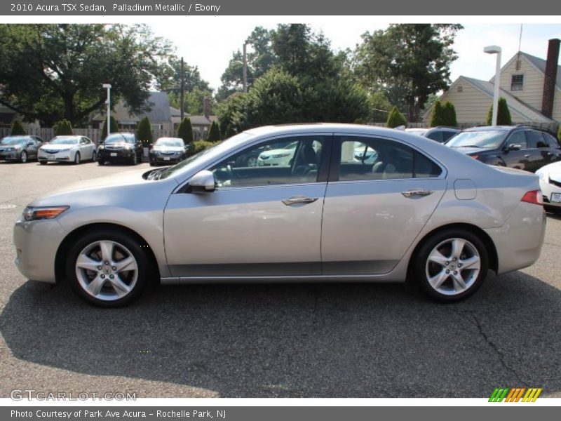 Palladium Metallic / Ebony 2010 Acura TSX Sedan