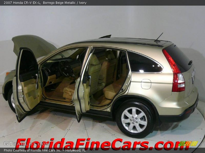 Borrego Beige Metallic / Ivory 2007 Honda CR-V EX-L
