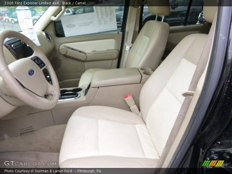 Black / Camel 2008 Ford Explorer Limited 4x4