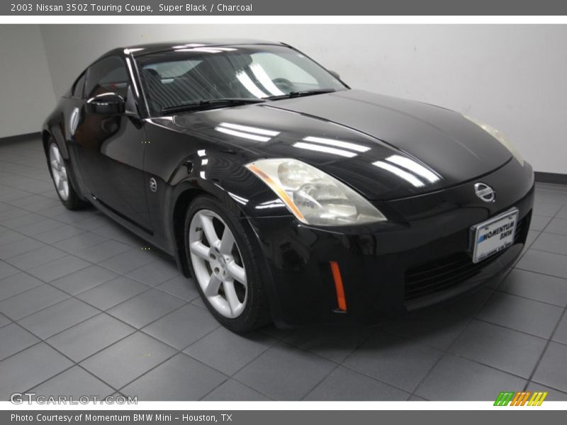 Super Black / Charcoal 2003 Nissan 350Z Touring Coupe