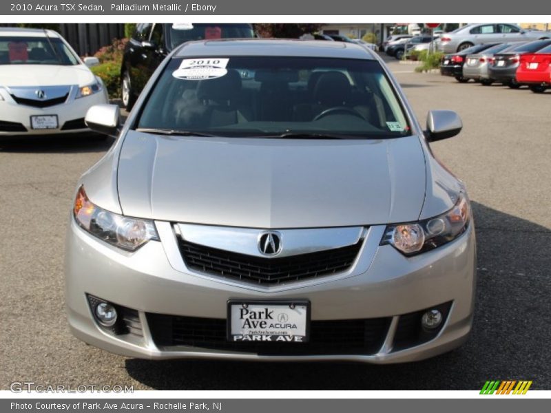 Palladium Metallic / Ebony 2010 Acura TSX Sedan