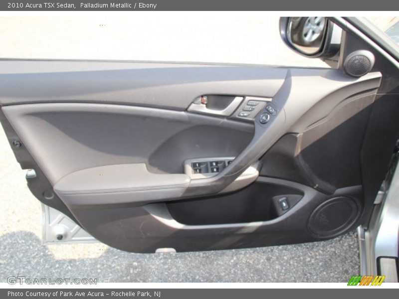 Palladium Metallic / Ebony 2010 Acura TSX Sedan