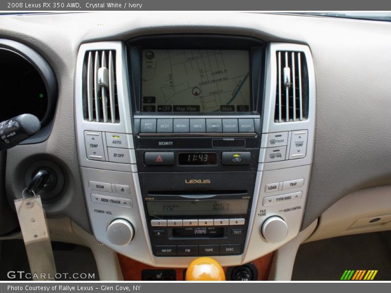 Crystal White / Ivory 2008 Lexus RX 350 AWD