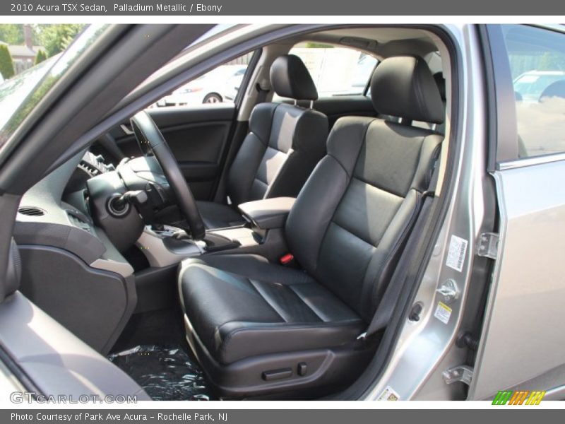 Palladium Metallic / Ebony 2010 Acura TSX Sedan