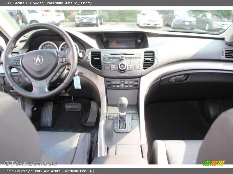 Palladium Metallic / Ebony 2010 Acura TSX Sedan