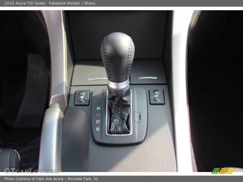 Palladium Metallic / Ebony 2010 Acura TSX Sedan