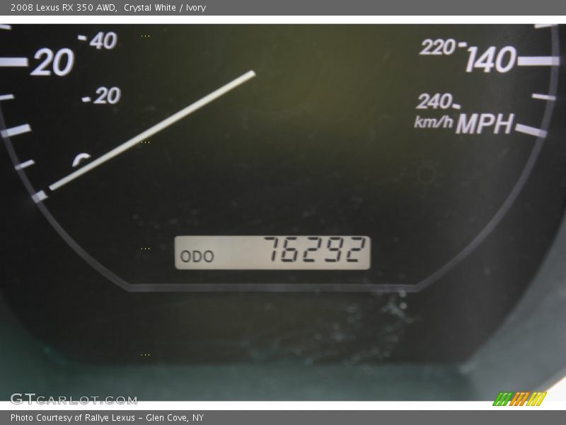 Crystal White / Ivory 2008 Lexus RX 350 AWD