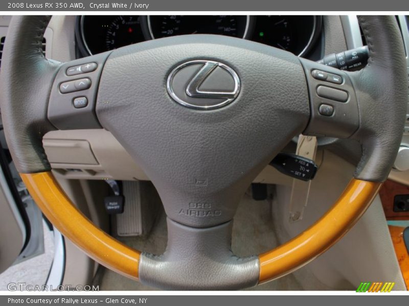 Crystal White / Ivory 2008 Lexus RX 350 AWD