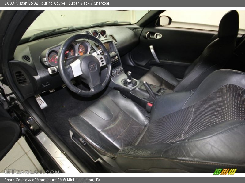Super Black / Charcoal 2003 Nissan 350Z Touring Coupe