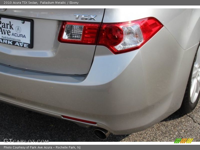 Palladium Metallic / Ebony 2010 Acura TSX Sedan
