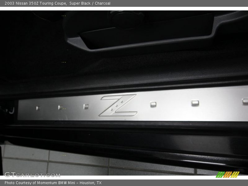 Super Black / Charcoal 2003 Nissan 350Z Touring Coupe