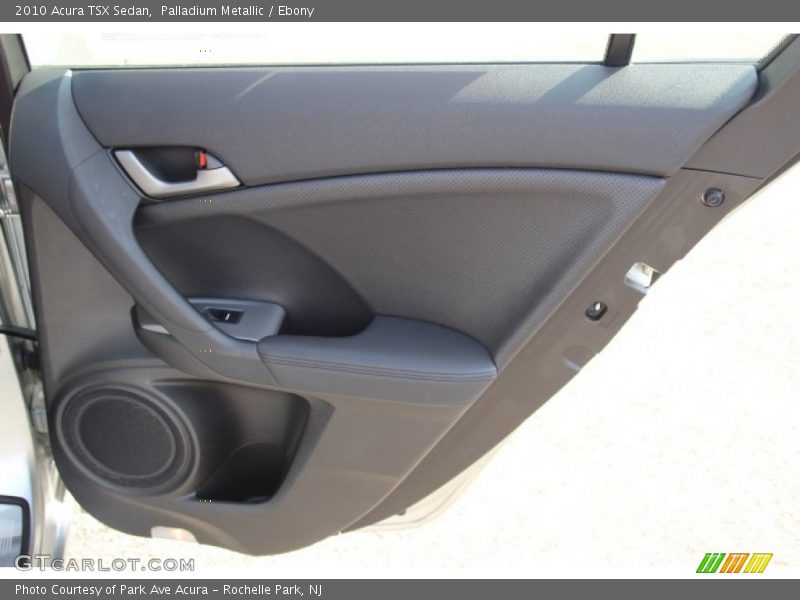 Palladium Metallic / Ebony 2010 Acura TSX Sedan