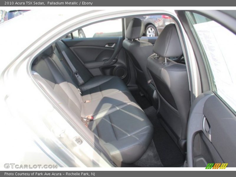 Palladium Metallic / Ebony 2010 Acura TSX Sedan