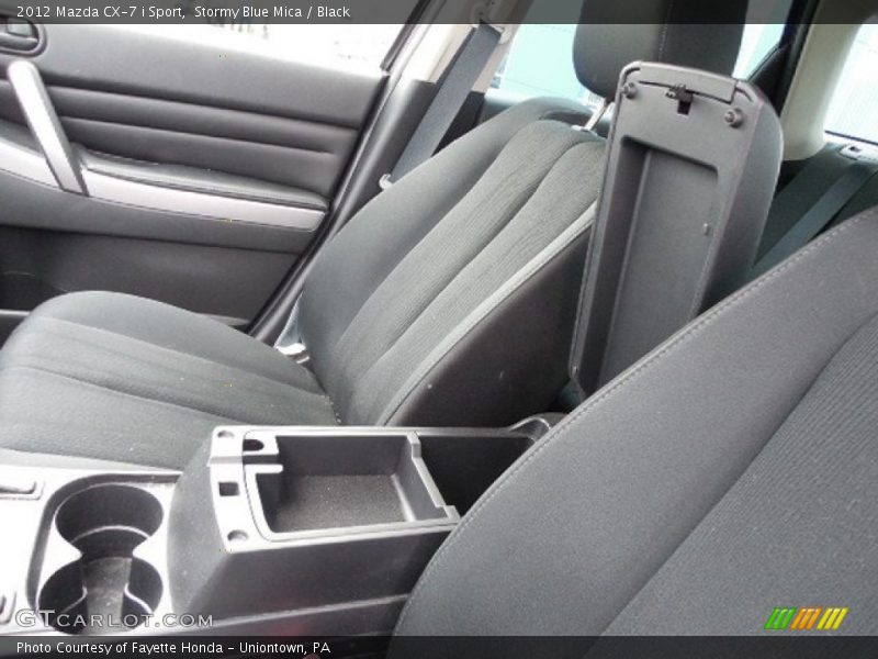 Stormy Blue Mica / Black 2012 Mazda CX-7 i Sport