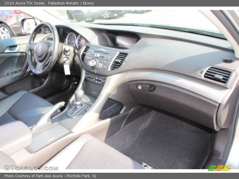 Palladium Metallic / Ebony 2010 Acura TSX Sedan