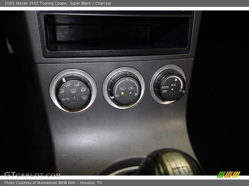 Super Black / Charcoal 2003 Nissan 350Z Touring Coupe