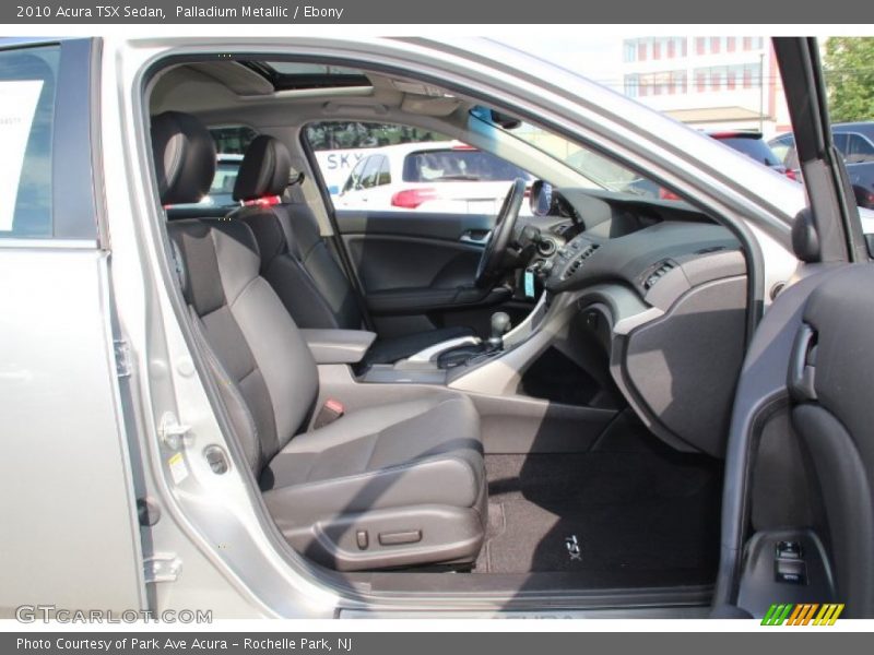 Palladium Metallic / Ebony 2010 Acura TSX Sedan