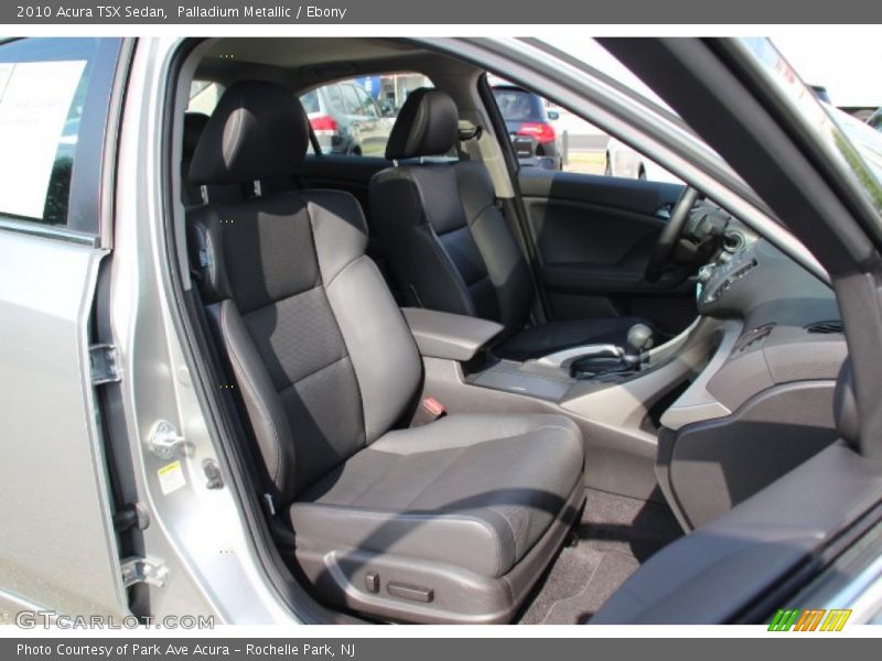 Palladium Metallic / Ebony 2010 Acura TSX Sedan